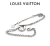 Louis Vuitton 18ct White Gold Empreinte Chain Bracelet 6.2g