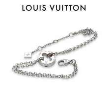 Load image into Gallery viewer, Louis Vuitton 18ct White Gold Empreinte Chain Bracelet 6.2g