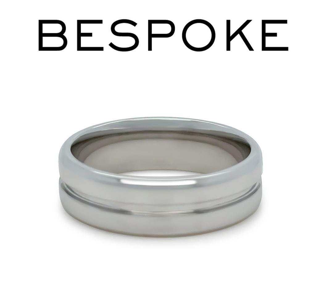 Men’s 950 Palladium Wedding Band 7.3g