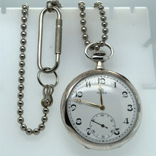 Load image into Gallery viewer, Omega 800 Silver Pocket Grand Prix Watch 50mm – Circa 1915