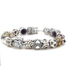 Load image into Gallery viewer, Pandora Silver Classic Moments Bracelet 98g