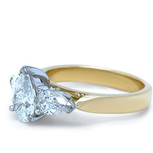 Load image into Gallery viewer, 18ct Yellow &amp; White Gold DCLA Diamond Engagement Ring 1.64ct