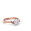 Argyle Pink 18ct White & Rose Gold Trilogy Diamond Ring 0.79ct