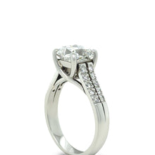 Load image into Gallery viewer, GIA Platinum Diamond Engagement Ring 2.26ct