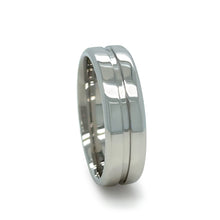 Load image into Gallery viewer, Men’s 950 Palladium Wedding Band 7.3g