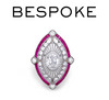 Bespoke 14ct White Gold Ruby & Diamond Set 