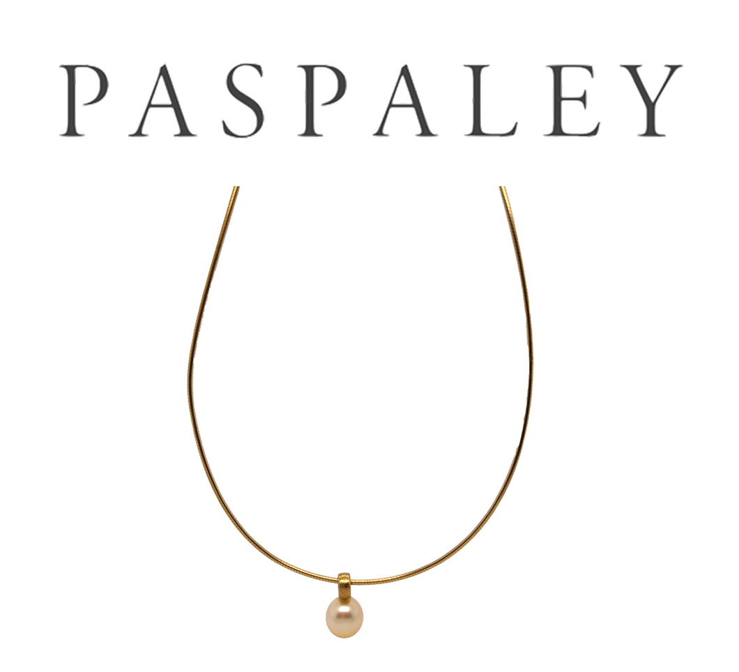 Paspaley 18ct Yellow Gold South Sea Pearl Necklace 13.1g