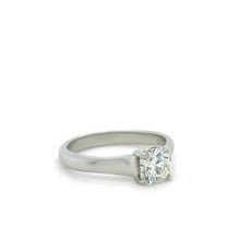 Load image into Gallery viewer, Tiffany &amp; Co Platinum Lucida Cut Diamond Ring 0.75ct