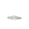 Tiffany & Co Platinum Lucida Cut Diamond Ring 0.75ct