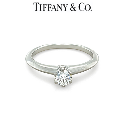 Tiffany & Co Diamond Engagement Ring 0.32ct