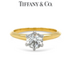 Tiffany & Co Solitaire Engagement Ring 0.82ct