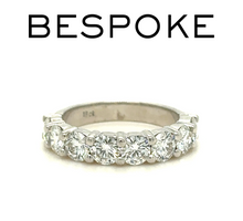 Load image into Gallery viewer, Bespoke Diamond Eternity Ring 2.50ct