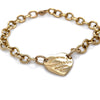 Tiffany & Co. 18ct Yellow Gold Return to Tiffany Full Heart Toggle Bracelet 26.5g