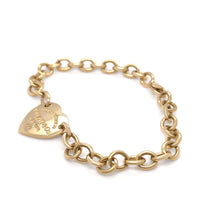 Load image into Gallery viewer, Tiffany &amp; Co. 18ct Yellow Gold Return to Tiffany Full Heart Toggle Bracelet 26.5g