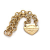 Tiffany & Co. 18ct Yellow Gold Return to Tiffany Full Heart Toggle Bracelet 26.5g