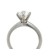 Tiffany & Co. Platinum Diamond Solitaire Engagement Ring 1.66ct 5.61g