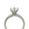 Tiffany & Co. Platinum Diamond Solitaire Engagement Ring 1.66ct 5.61g