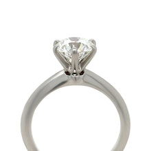 Load image into Gallery viewer, Tiffany &amp; Co. Platinum Diamond Solitaire Engagement Ring 1.66ct 5.61g