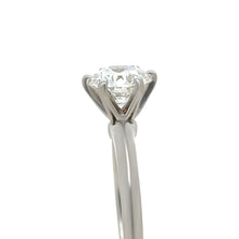 Load image into Gallery viewer, Tiffany &amp; Co. Platinum Diamond Solitaire Engagement Ring 1.66ct 5.61g