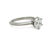 Tiffany & Co. Platinum Diamond Solitaire Engagement Ring 1.66ct 5.61g