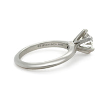 Load image into Gallery viewer, Tiffany &amp; Co. Platinum Diamond Solitaire Engagement Ring 1.66ct 5.61g