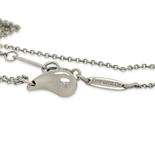 Load image into Gallery viewer, Tiffany &amp; Co Platinum Elsa Peretti Teardrop Pendant 3.73g