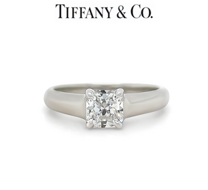 Tiffany & Co Lucida Diamond Engagement Ring 0.91ct