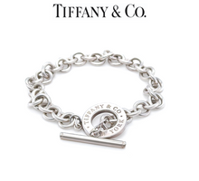 Load image into Gallery viewer, Tiffany &amp; Co Sterling Silver Toggle Bracelet