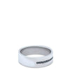 Bespoke Platinum Diamond Wedding Band 0.20ct