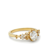 Load image into Gallery viewer, Bespoke 18ct Yellow Gold Diamond Ring 0.68ct