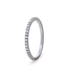 Load image into Gallery viewer, Bespoke 18ct White Gold Diamond Wedding Band 0.34ct