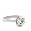 Bespoke Platinum Diamond Engagement Ring 1.48ct