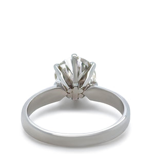 Bespoke Platinum Diamond Engagement Ring 1.48ct