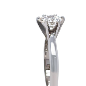 Bespoke Platinum Diamond Engagement Ring 1.48ct