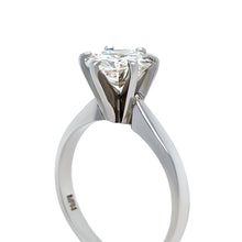 Load image into Gallery viewer, Bespoke Platinum Diamond Engagement Ring 1.48ct