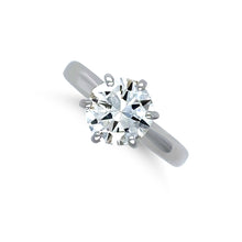 Load image into Gallery viewer, Tiffany &amp; Co Platinum Diamond Engagement Ring 0.85ct