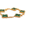 Van Cleef & Arpels 18ct Yellow Gold Vintage Alhambra Bracelet 5 Motifs