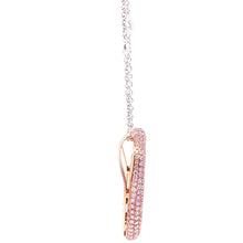 Load image into Gallery viewer, Argyle Pink 18ct Rose &amp; White Gold Argyle Pink Diamond O Pendant 1.53ct