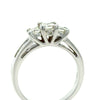 Bespoke 18ct White Gold Diamond Trilogy Ring 1.00ct