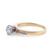 Bespoke 18ct Yellow & White Gold Diamond Engagement Ring 0.56ct