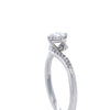 Bespoke 14ct White Gold Diamond Engagement Ring 0.57ct