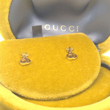 Load image into Gallery viewer, Gucci 18ct Yellow Gold Running Earrings 2g