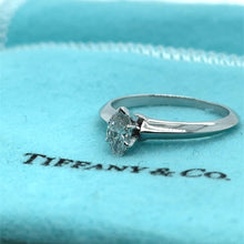 Load image into Gallery viewer, Tiffany &amp; Co Platinum Vintage Diamond Ring 0.50ct