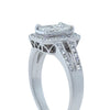 Bespoke 14ct White Gold Diamond Ring 1.48ct