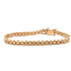 Bespoke 18ct Yellow Gold Bracelet 17.49g