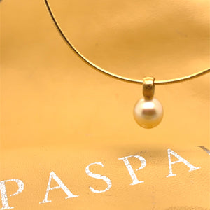 Paspaley 18ct Yellow Gold South Sea Pearl Necklace 13.1g