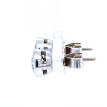 Load image into Gallery viewer, Bespoke 18ct White Gold Diamond Stud Earrings 1.44ct