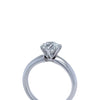 Bespoke 18ct White Gold Diamond Engagement Ring 1.26ct