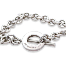 Load image into Gallery viewer, Tiffany &amp; Co Sterling Silver Toggle Bracelet