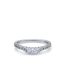 Load image into Gallery viewer, Bespoke 18ct White Gold Wedding Band 0.25ct